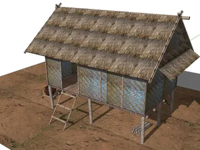 Creative Design-Holiday Cabin-0158 3D model