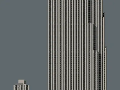 30 Rockefeller Plaza 3D print model