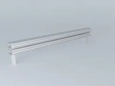 DEFENSE stainless steel bar Free 3D model