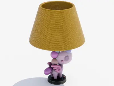 Lampshade 02 Low-poly 3D model