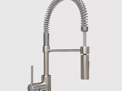 Flexible Hosepipe Tap Faucet 3D model