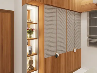 MODERN BEDROOM 3D model