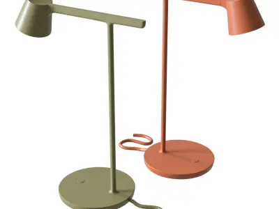 Table Lamp Collection 01 3D Model Pack