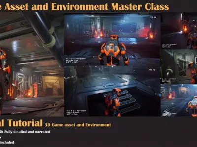 Game asset and Environment Master Class 3D model