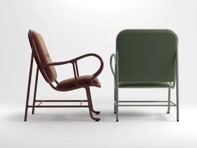 Gardenias Armchair 3D model