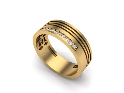 Jewelry ring 335 3D print model