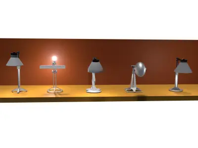 DESK LAMP 3D model