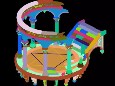 Moon City - Table 23 3D model