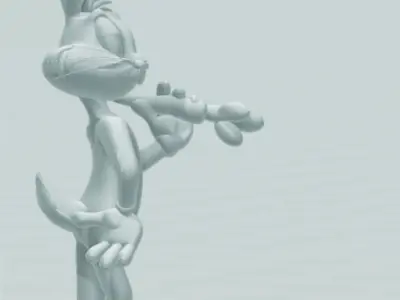 pernalong look like bugsbunn 3D print model