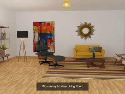 Three Living rooms in one package 