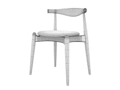 CH20 Elbow Chair 3D model