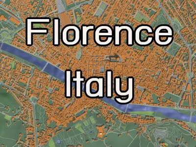 Italy set 1 - city and urban 3D Model Pack