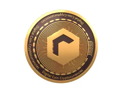 Rally Coin v3 001 3D model