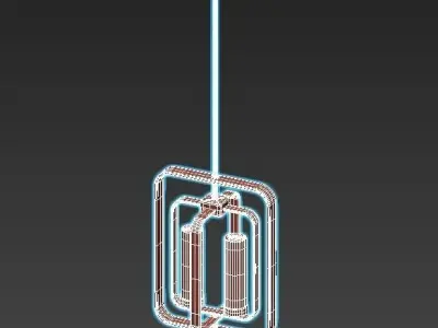 SOHO LOFT CONVERTIBLE LANTERN 3D model