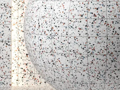 2 in 1 4k Terrazzo Confetti Vol 1 - seamless - pbr Texture