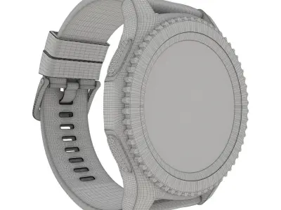 Samsung Gear S3 Fontier whatches 3D model