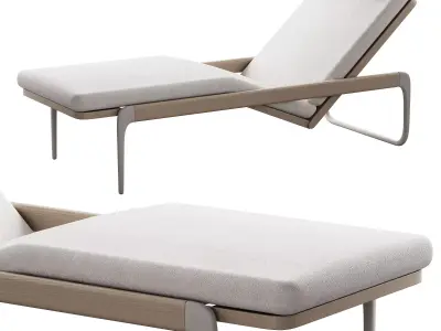 522 exterior and architecture 14 Flows sunlounger 3D model