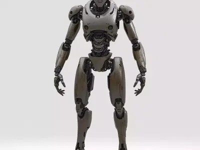 Aesthetic Chibi Sci Tech  Alien Characters 3D Collection 3D Model Pack