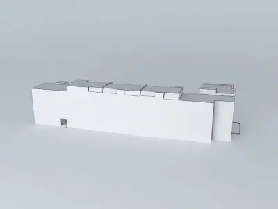 Riga, Latvia, Meness street 21/1 Free 3D model