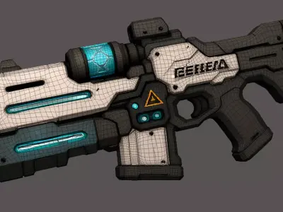 Starpiercer Low-poly 3D model