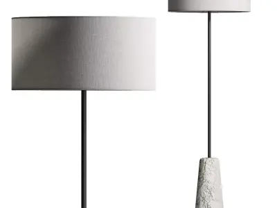 Burke Decor Wren Floor Lamp 3D model