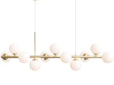 Cluster 11 Lamps 3D model