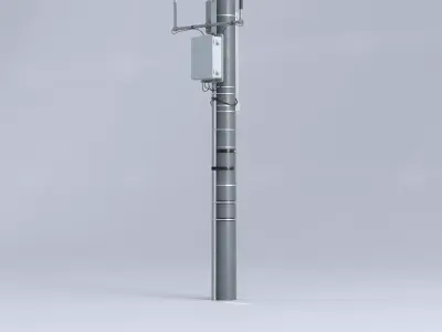 Toronto Power Lines 04 3D model