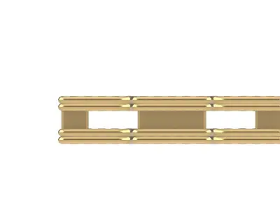 art deco inspired cross pendant stl files verified 3D print model