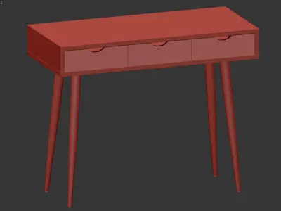 Neptune desk 3D model