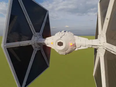 STAR WARS TIE FIGHTER 3D model