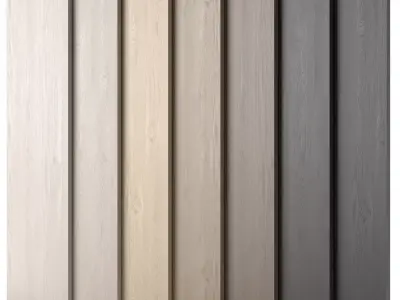 Wood materials Oak - 7 colors - set 08 Texture