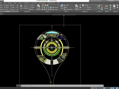 HYPERLOOP  DESERT CAMPUS 3D model