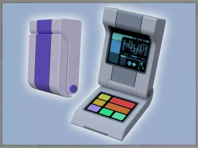 Tricorder Lower Decks 3D print model