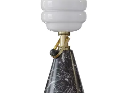 Table lamp Luminos by Hommes Studio 3D model