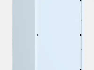 EKET Cabinet w door and 1 shelf Low-poly 3D model