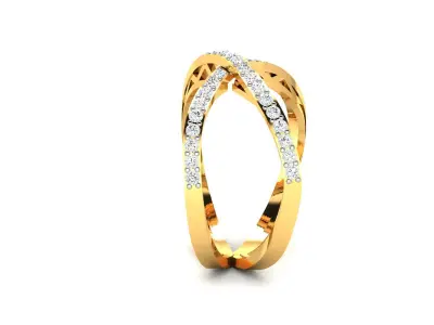 Women Ring 3D print model 108