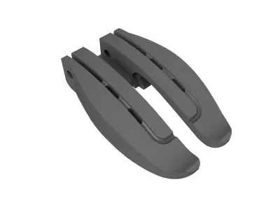 Dredd 2012 SIDI boot buckles 3D print model