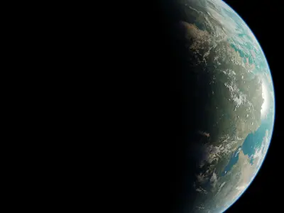 Planet Norshul 12K 3D model