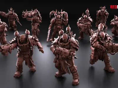 Kill Squad - Renegade Scouts 3D print model