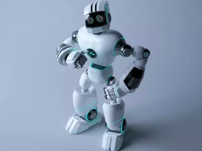 Space Robot 2 3D model