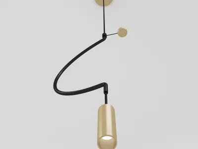 Liaison Lamp Pendant Light 3D model