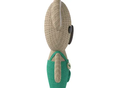 Koala Amigurumi 3D model