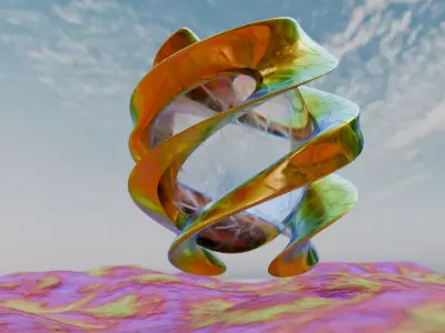 Abstract Environment Animation 3D model