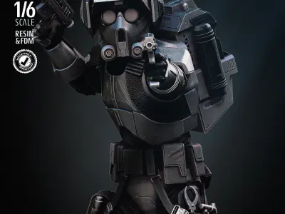 STAR WARS Tech Sculpture Tested for 3D Printing  3D print model