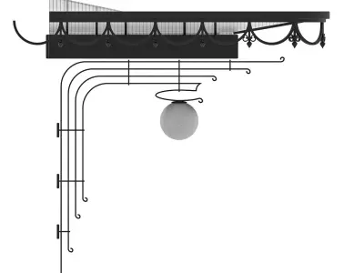 Canopy Door 3D model