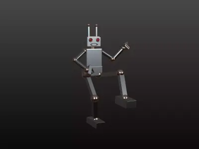 robot 3D model 49