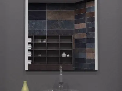 Illuminated Mirror 37 3D model