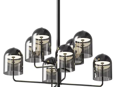 Venicem Doma Chandelier Linear 3D model