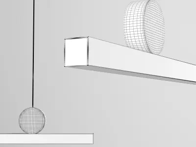 Nordic Pure Copper Led 3D model