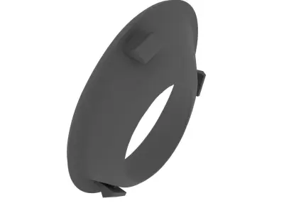 Inner right mirror cover for the Renault Sandero 8200815703 3D print model